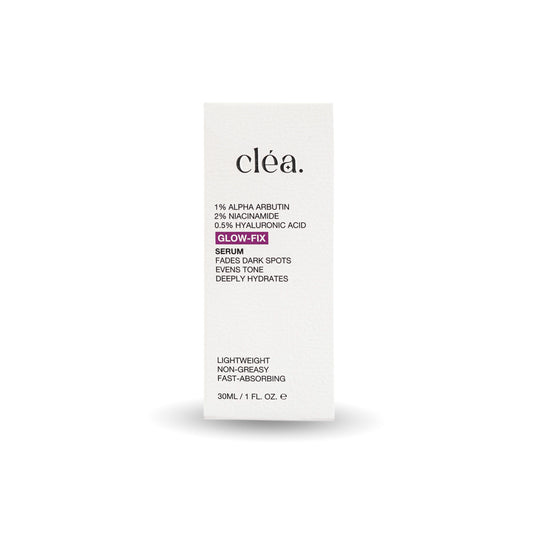 Clea brightening face serum Pakistan with alpha arbutin and hyaluronic acid for glowing skin